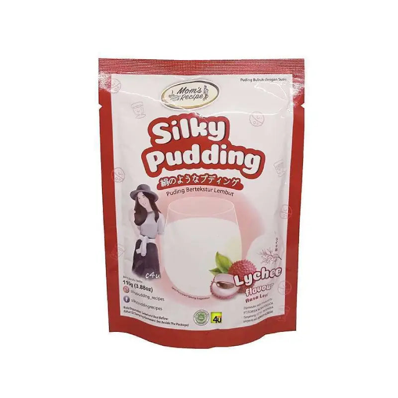 Mom's Recipe Silky Pudding 110g Lychee